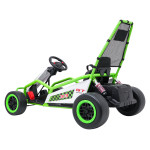 Elektrická motokára Tornado Drift - zelená